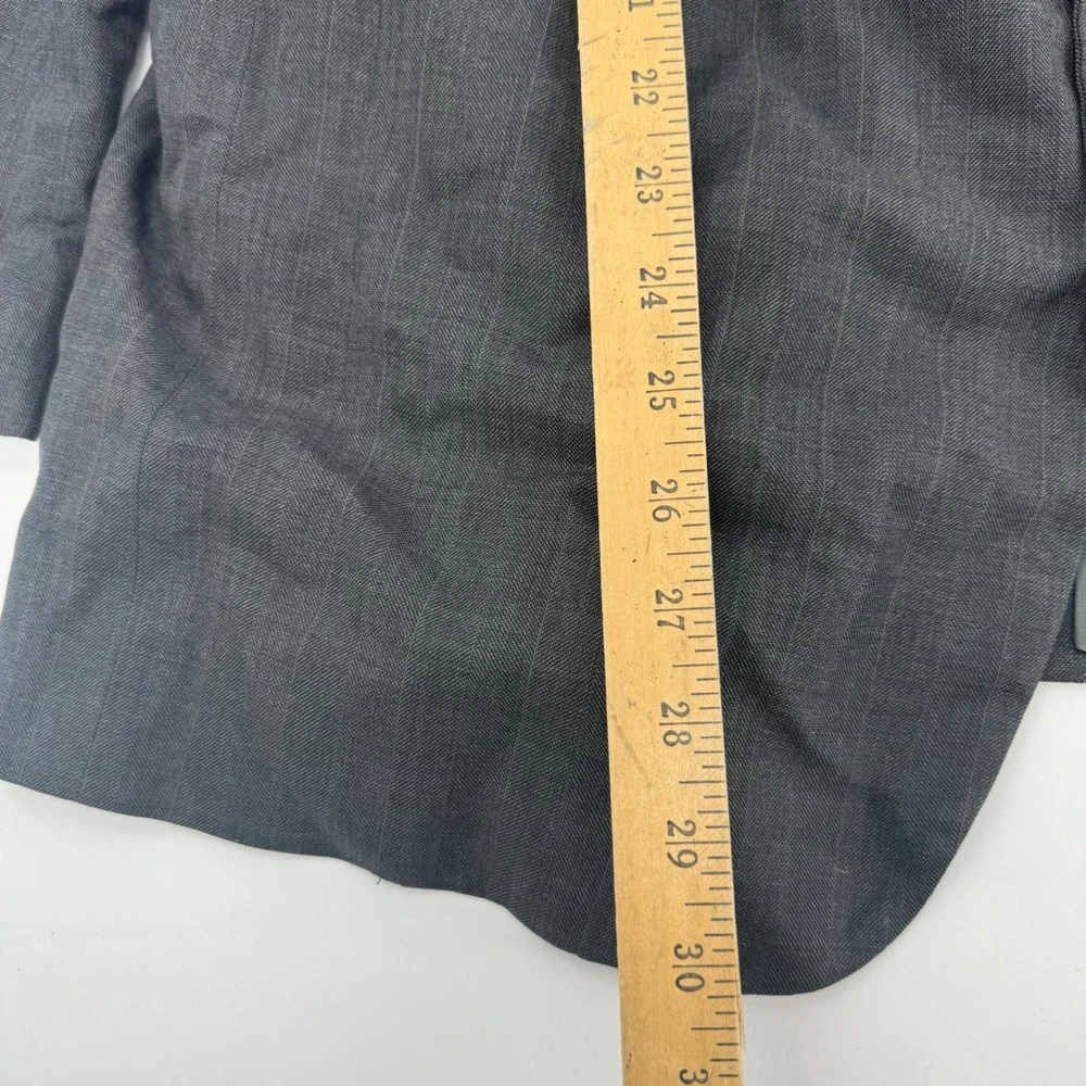 Polo Ralph Lauren Blazer‎ Sport Coat Herringbone Gray Men's Union Made USA